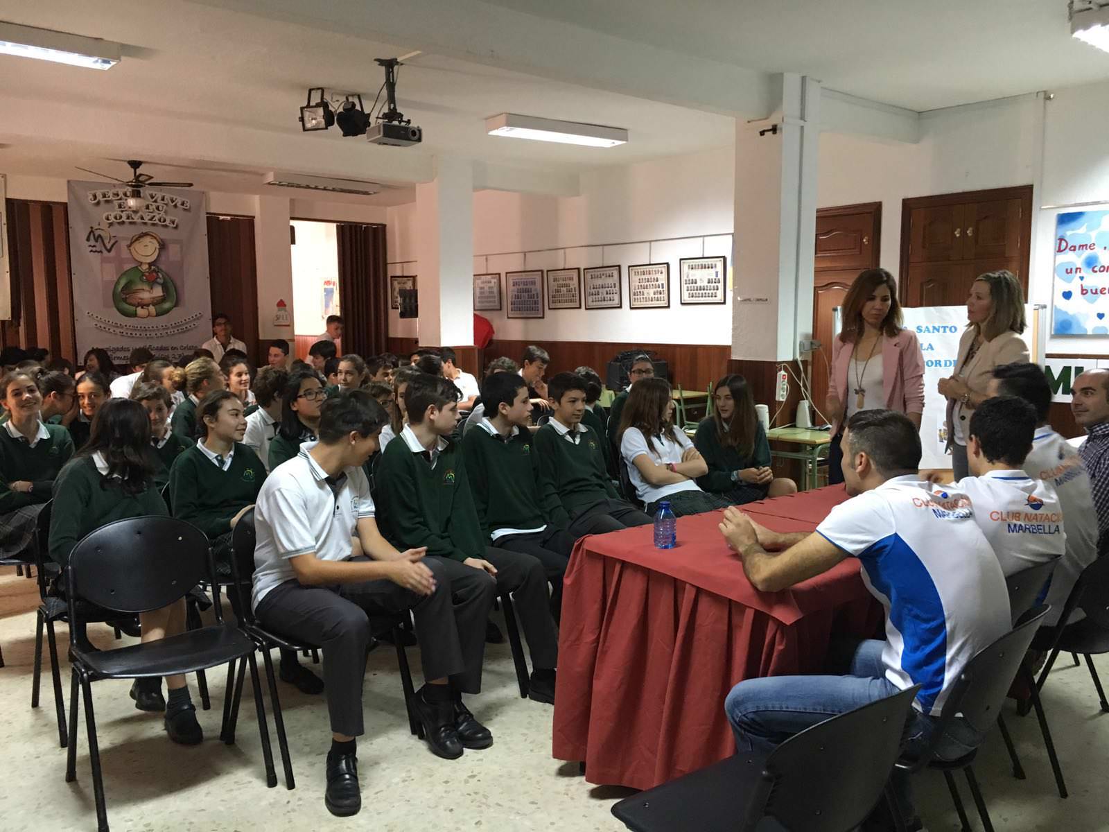 Charla en el Colegio Monseñor Bocanegra